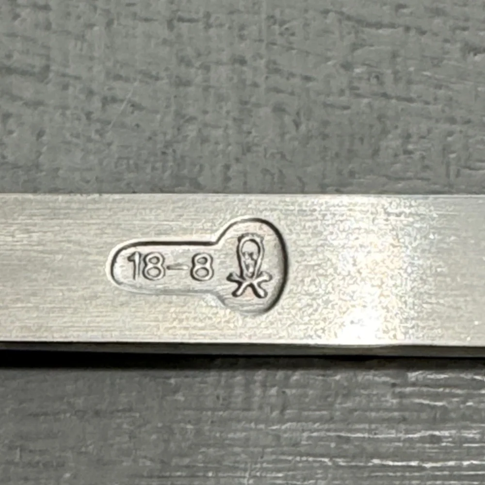 Vintage Japan Airline Butter Knife Spreader Stainless Steel Spreader Knife